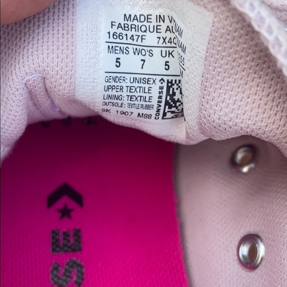 NEW “🌹Barely🌹” Slip On Converse CTAS Sneakers - Picture 13 of 16